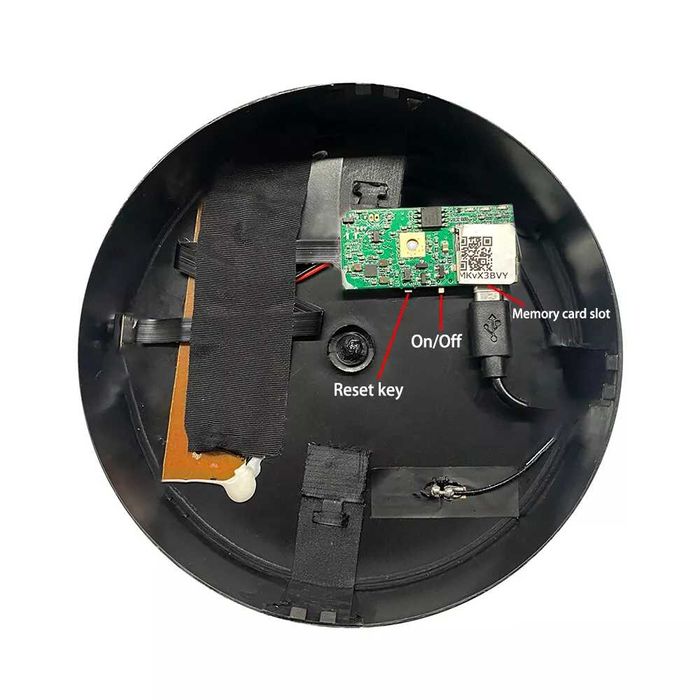 Скрита камера в лампа против комари, видеонаблюдение, шпионска камера