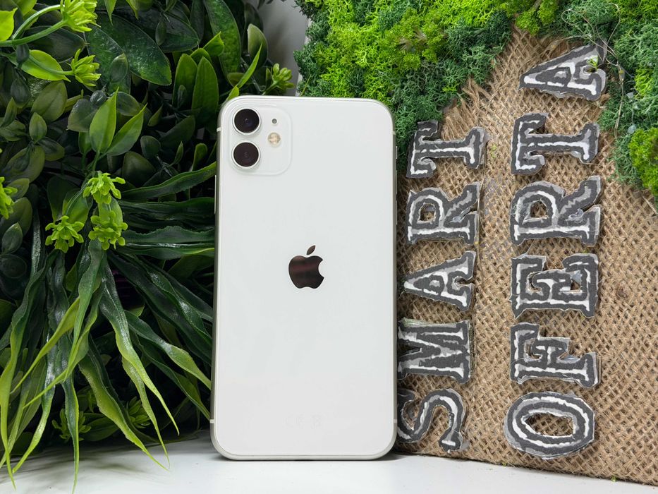iPhone 11 64GB 100% батерия White Гаранция