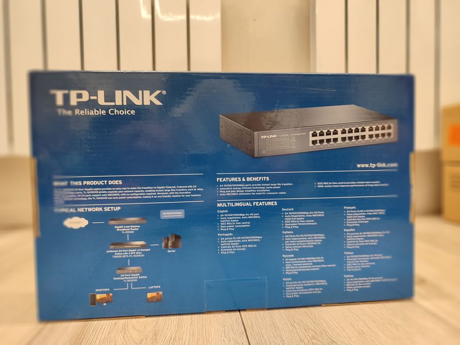 Коммутатор TP-LINK TL-SG1024D