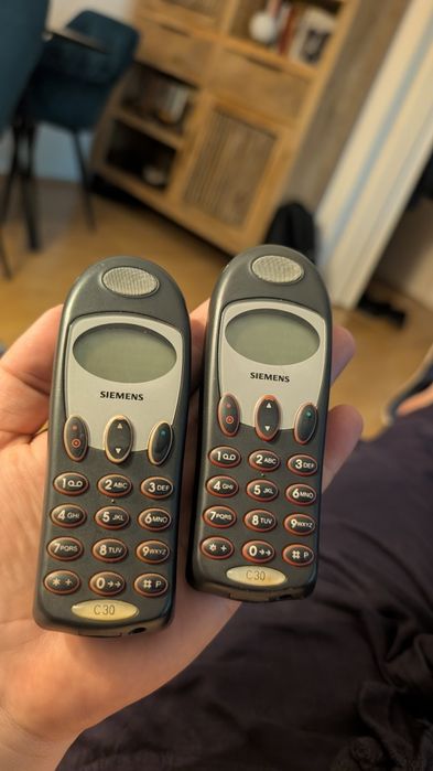 Siemens C30, de colecție foarte rar.