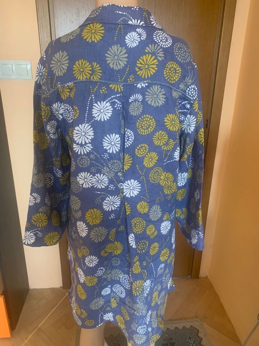 Ленена рокля( туника)  White Stuff флорален десен