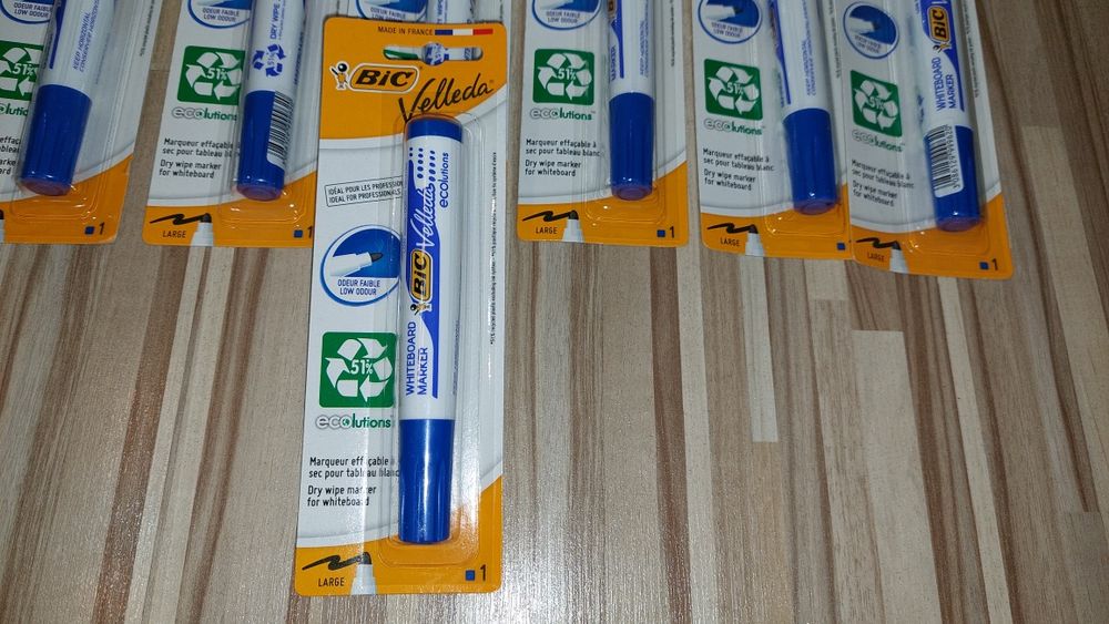 Marker Bic Velleda pt.tablă magnetică albă,sigilat.
