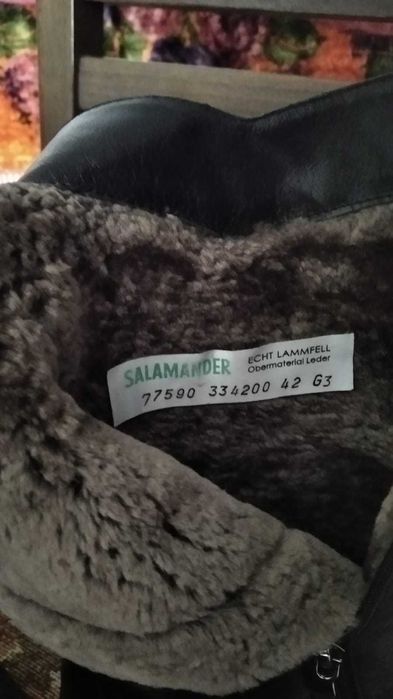 Сапоги зимние женские Salamander