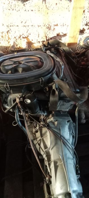 Мерседес 124 двигателя каробки.