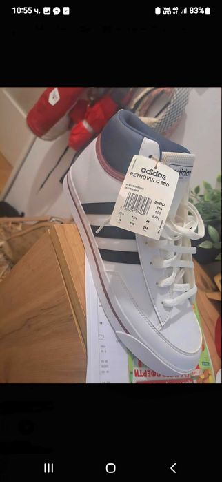 ЧИСТО НОВИ С ЕТИКЕТ  ADIDAS кецове/маратонки/мъжки обувки 48 номер