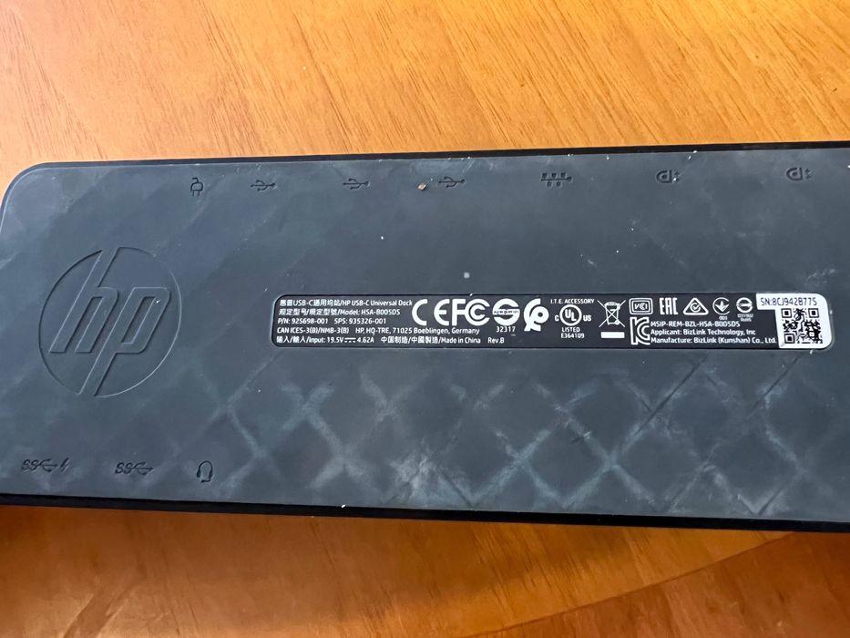 HP Universal USB-C Dock