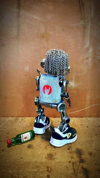 Робот панк, рок звезда