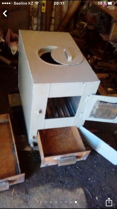 Печь котел под чугунную плиту