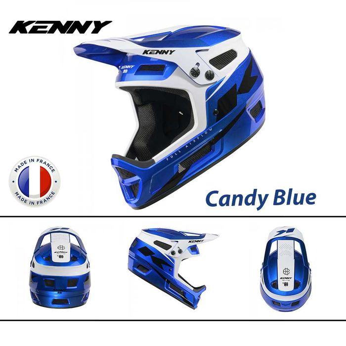 Кросова каска KENNY ELITE 2025 Full Face, EN Сертифицирана, ФРАНЦИЯ