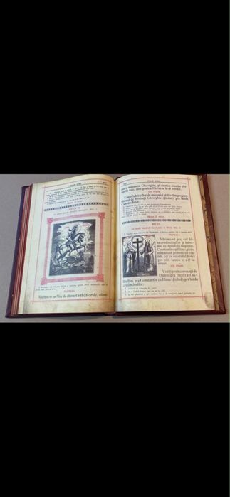 Psaltirea 1895 – Carol I Ediție Facsimil legată in piele naturala de vițel