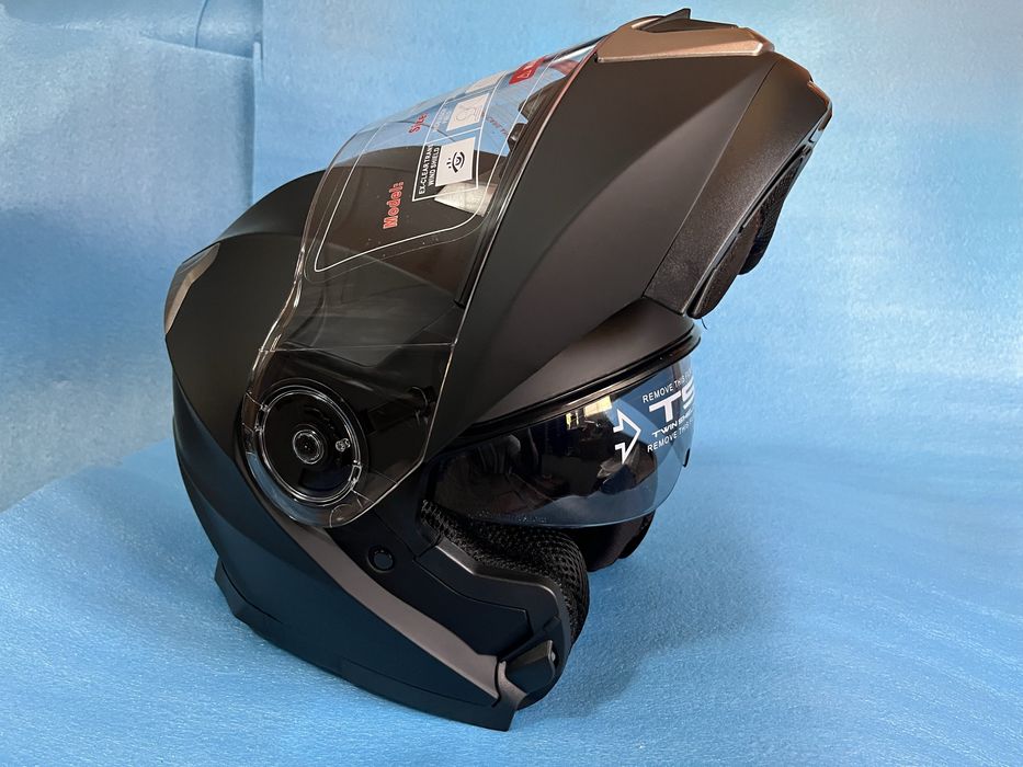 Casca Noua Moto FGN Flip UP  S M L XL XXL Cu Ochelari pe Interior