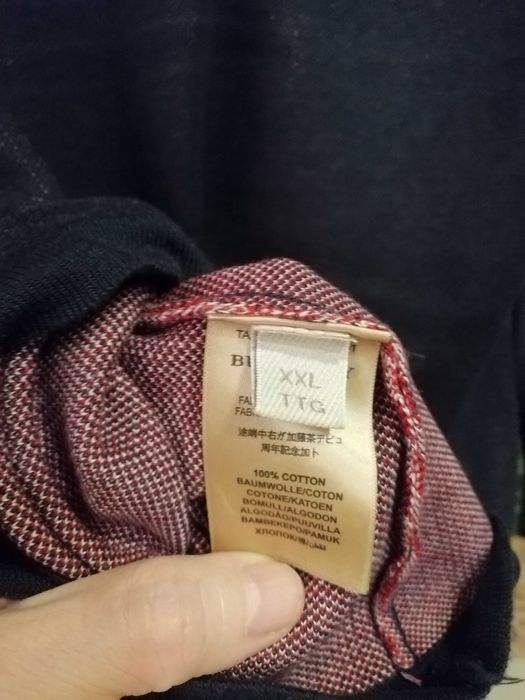 Burberry блуза с дълъг ръкав