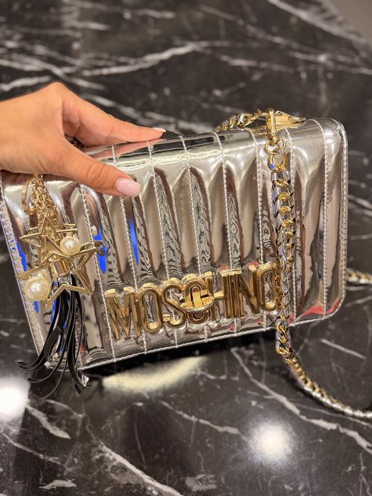 Дамски комплект чанта Moschino и панталонки
