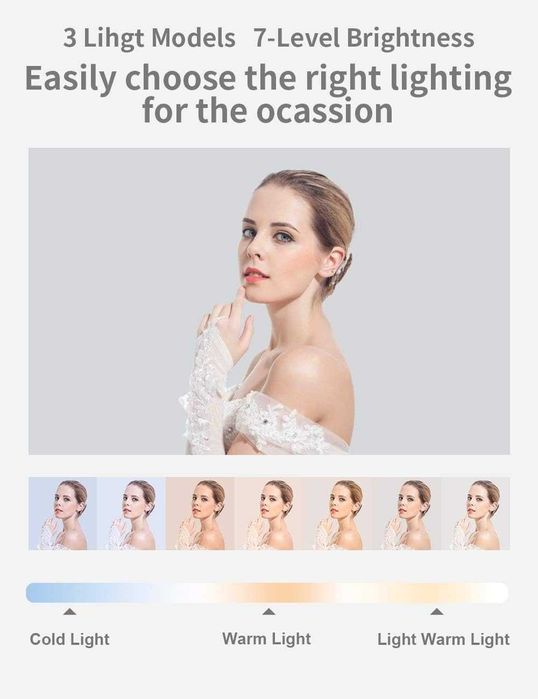 Висококачествна смарт стойка за телефон с осветление Viozon V6W