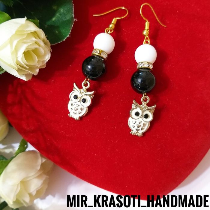 Серьги ,браслеты ручной работы