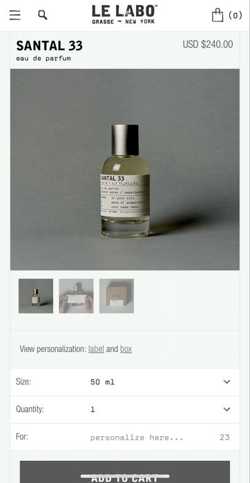 Le Labo Santal 33