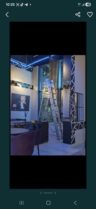 Продам стремянку лестницу 8метра