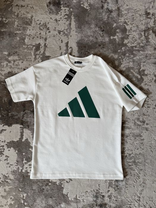 Tricou Adidas negru/alb