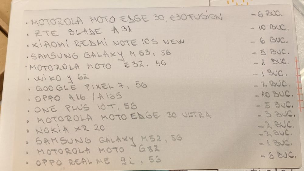 Lot 60 huse diverse telefoane(vezi lista foto)