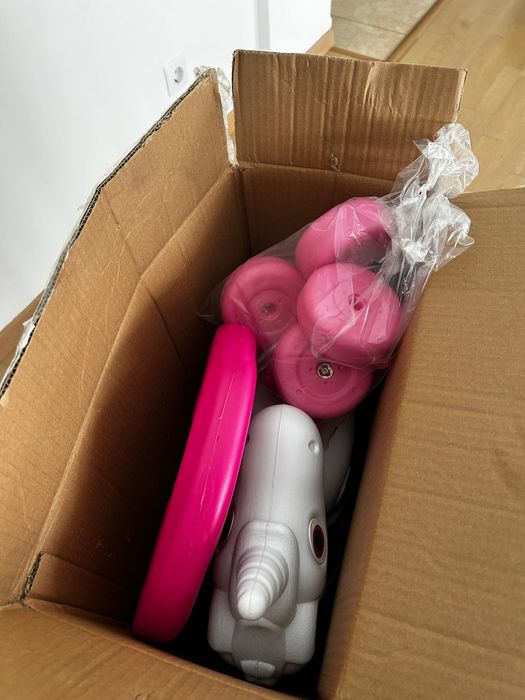 Balansoar si trotineta 2 in 1 nou