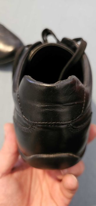 Geox - Piele neagra naturala - 45 (29 cm) - ca noi