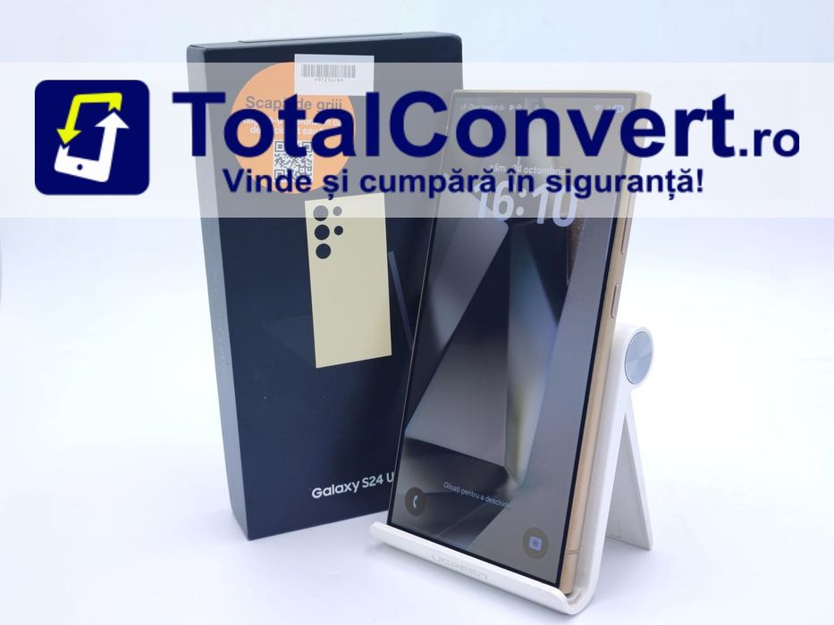 Samsung S24 Ultra 512GB Titanium Yellow, Garantie 24 luni | #D97236
