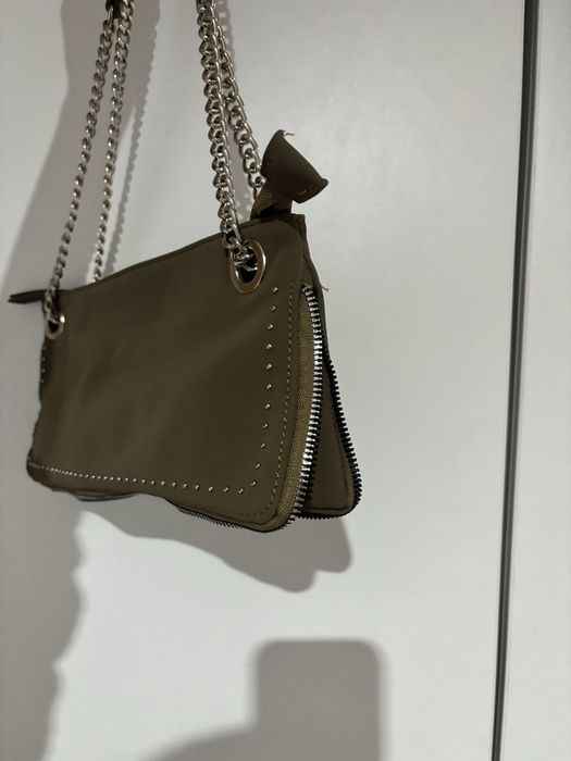 geanta edgy olive green