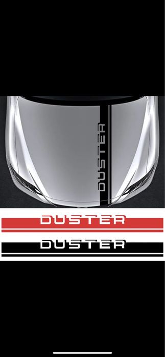 Stiker rosu Dacia Duster