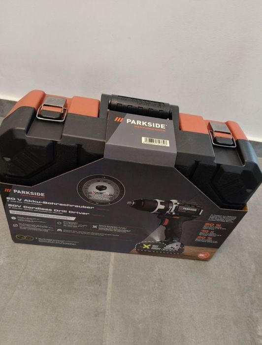 Mașina de înșurubat și găurit parkside performance 20v nou sigilat