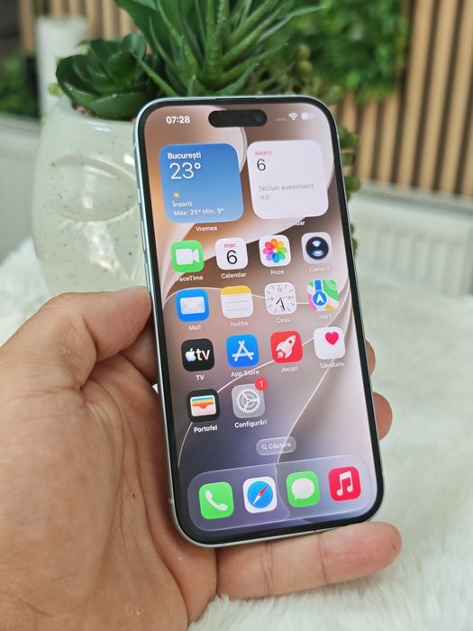 iPhone 15 128 GB 100% Baterie