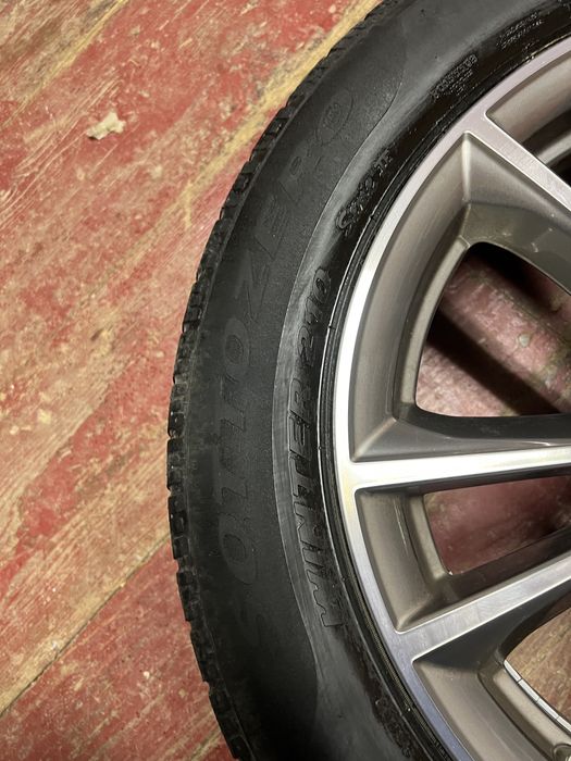 Jante BMW style 631 5x112 cu cauciucuri de iarna Pirelli 225/55/R17