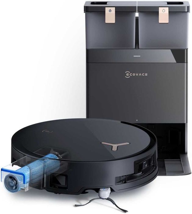 Прахосмукачка робот ECOVACS DEEBOT X8 PRO Omni, 18000Pa Картографиране