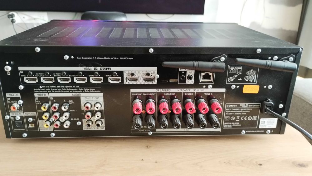 Продавам идеално работещ, запазен SONY ресийвър STR-DN1080