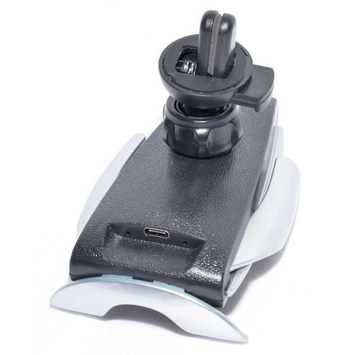 Безжично зарядно за кола с поставка за телефон