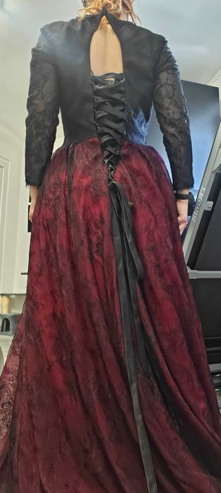 Rochie gothica de mireasa