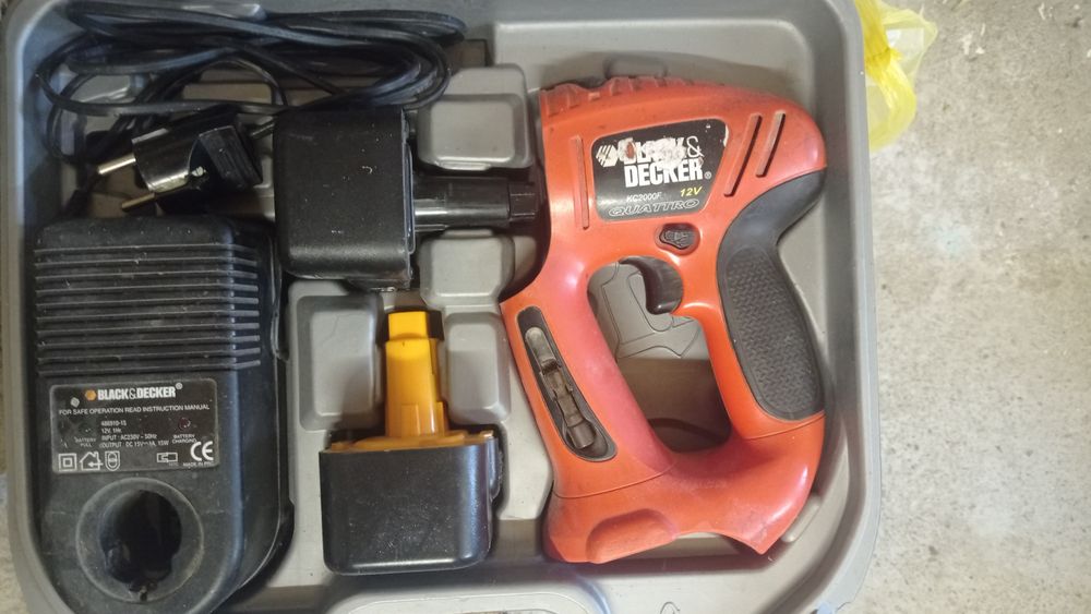 Мултифункционален акумулаторен инструмент Black & Decker KC2000F Quattro (12V),