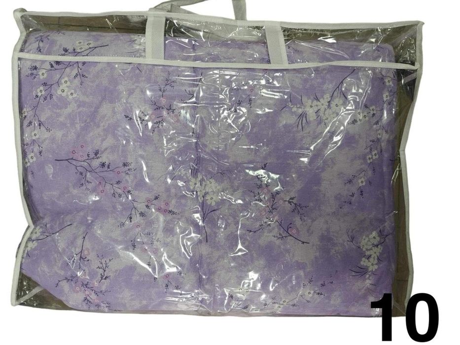 100% ПАМУК Комплект олекотен юрган " завивка " с чаршаф и две калъфки