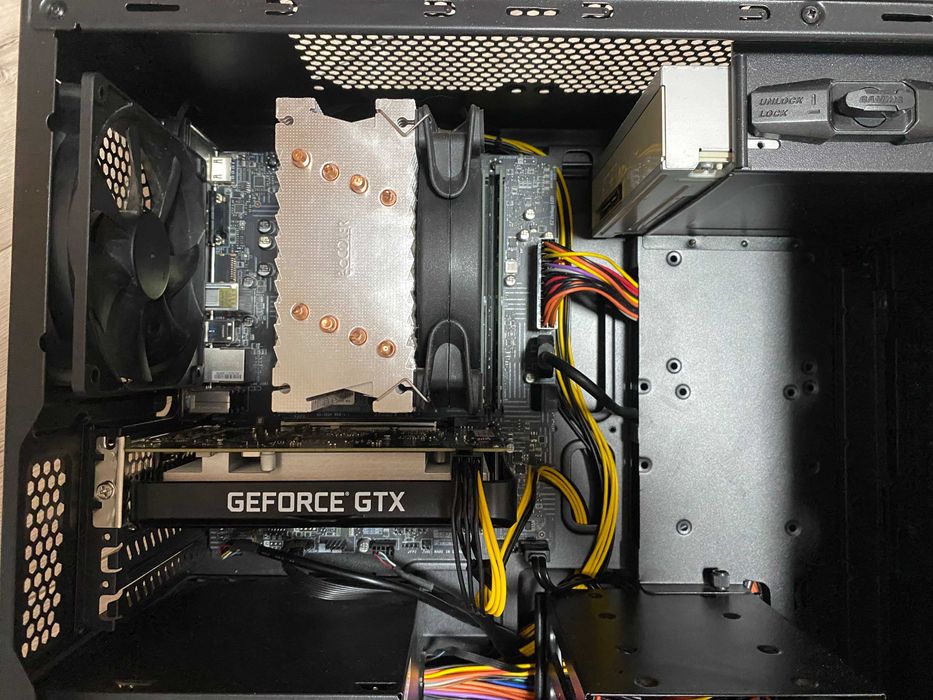 Блок gtx 1650 i3 - 10100f ssd