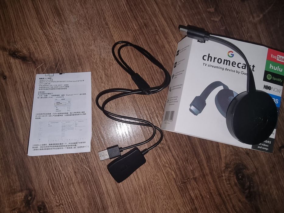 Dispozitiv streaming Google Chromecast