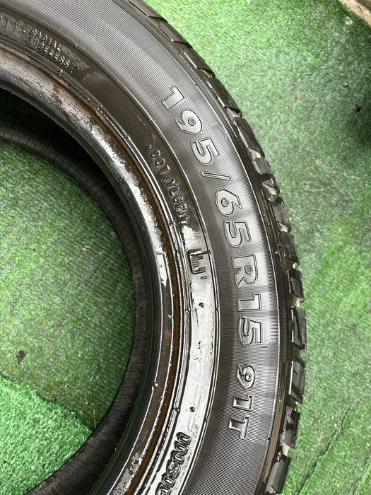 2 cauciucuri/ anvelope iarnă 195/65 R15 – Nordman – stare bună