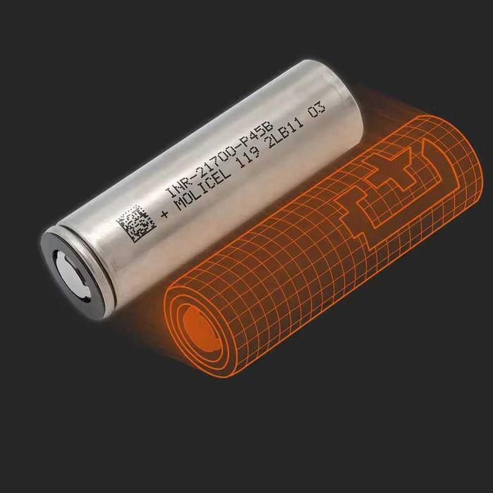 Батерия Molicel P45B  4500mah 45А 21700
