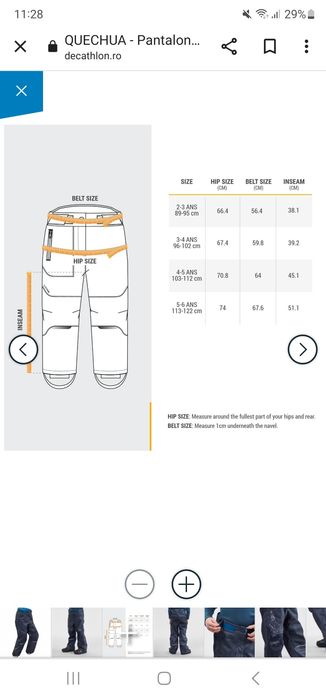 Pantalon iarna impermeabil