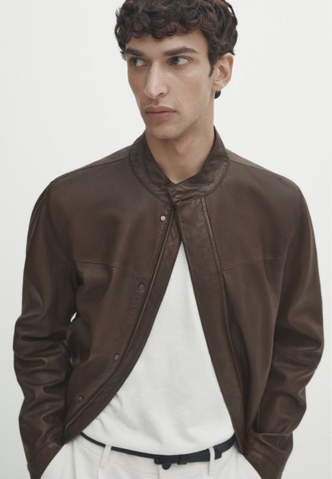 Geaca Massimo Dutti din piele