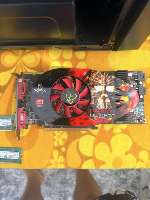 Placă video XFX ATI Radeon HD 4870 - Retro Gaming / Colecție