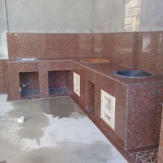 Строительство ЛЕТНИЕ кухни Очаги Барбекю