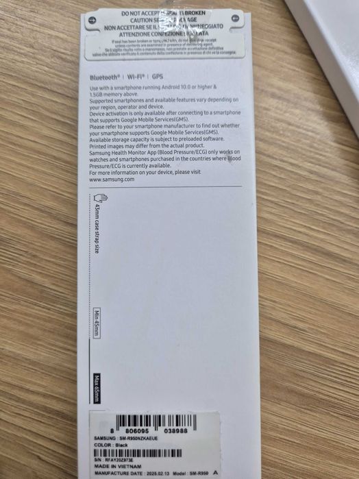 Samsung Galaxy Watch6 Classic 43 mm Bluetooth – перфектен