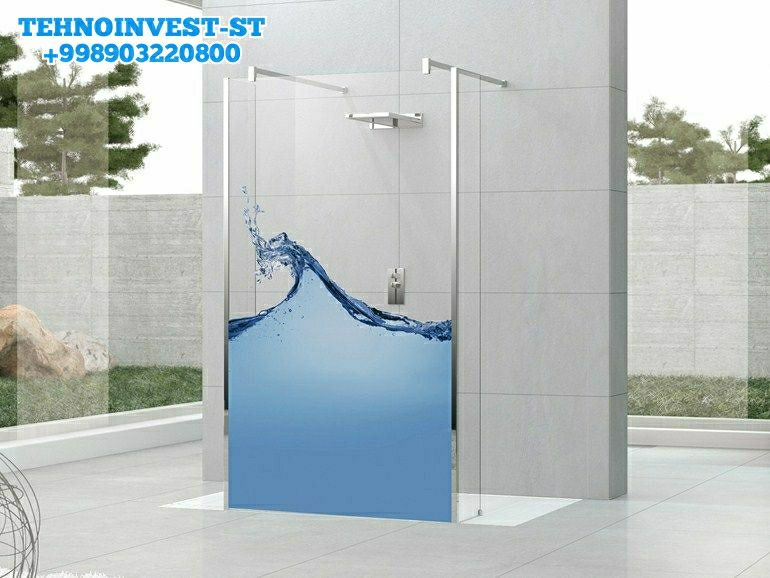 Душевой кабины из стекла,  10мм  1 кв.м