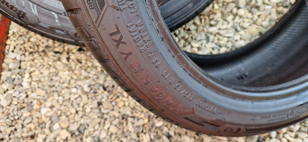 2 Anvelope ca noi Barum 215 45 R18 de vara