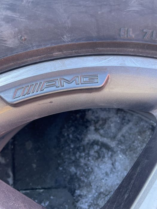 Комплект колес на Mersedes Benz