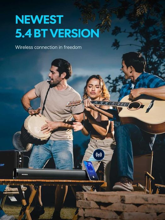 Soundbar Boxa Audio Bluetooth 60W 2.1CH Subwoofer integrat Difuzor